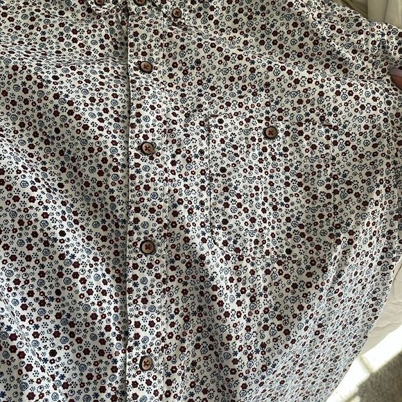 Sunrise Kingdom Button Down Shirt Size L GUC Floral print - Picture 5 of 7